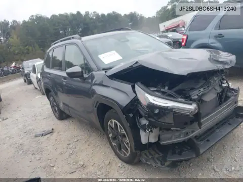 JF2SLDBC6SH413240 — 2025 Subaru Forester, Передняя часть, фото до ремонта