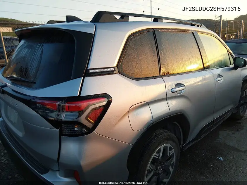 2025 Subaru Forester Premium VIN JF2SLDDC2SH579316 фото 5