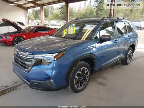 2025 Subaru Forester Premium VIN JF2SLDBC6SH609999 фото 3