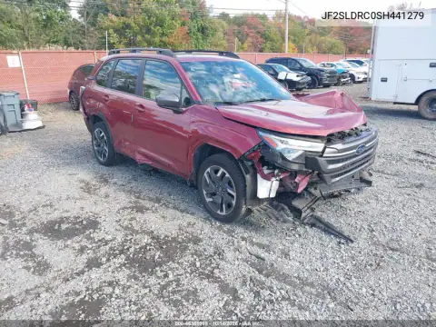 JF2SLDRC0SH441279 — 2025 Subaru Forester, Левая сторона, фото до ремонта