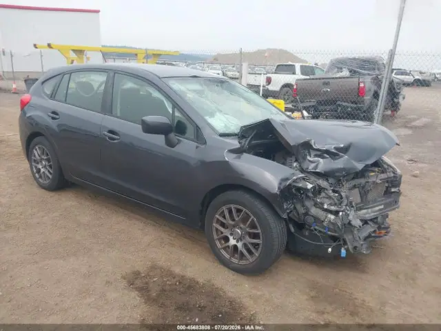 JF1GPAC67F8230070 — 2015 Subaru Impreza 2.0I Premium, Передняя часть (Front End), фото до ремонта