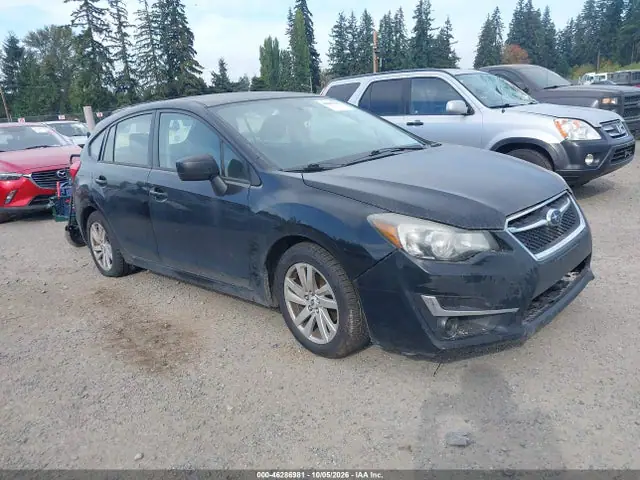 JF1GPAB61G8277341 — 2016 Subaru Impreza 2.0I Premium, Естественный износ (Normal Wear & Tear), фото до ремонта