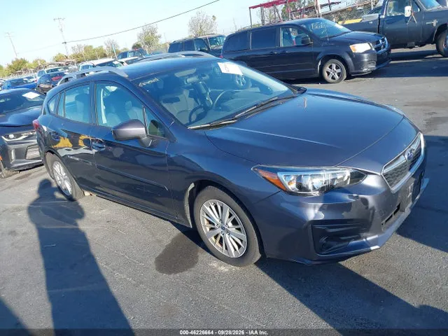 2017 Subaru Impreza 2.0i Premium VIN 4S3GTAB63H3742545 фото 1