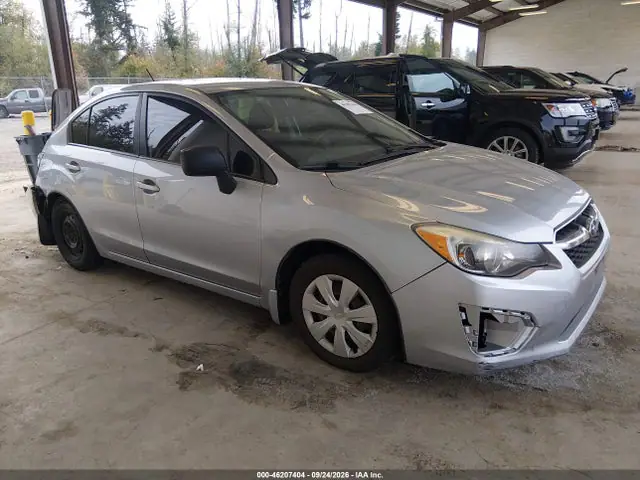 JF1GJAA65EH015483 Subaru Impreza 2.0I 2014 — повреждение Задняя часть, фото до ремонта
