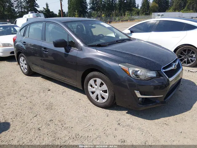 JF1GPAA60F8213811 — 2015 Subaru Impreza 2.0I, Передняя часть слева (Left Front), фото до ремонта