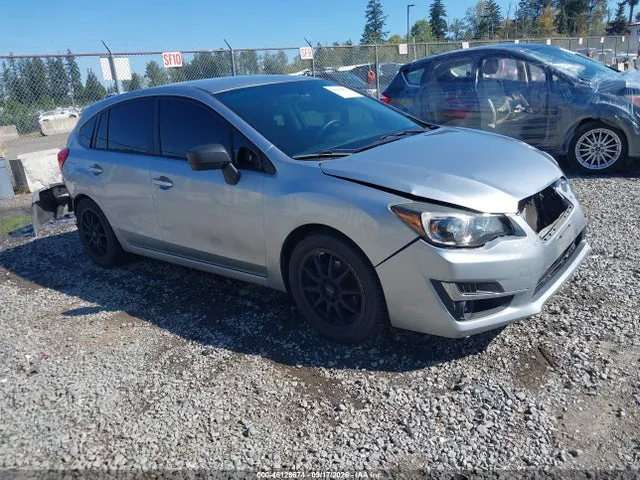 2016 Subaru Impreza 2.0i VIN JF1GPAA69G9273971 фото 1