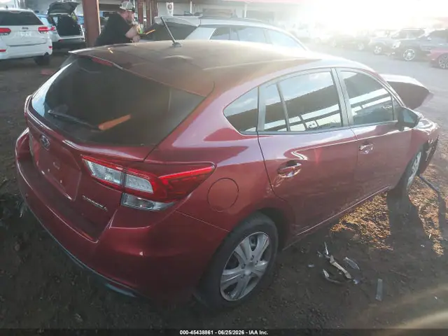 4S3GTAA61K3704692 — 2019 Subaru Impreza 2.0I, фото 4 с аукциона IAAI 13.10.2026, Передняя часть