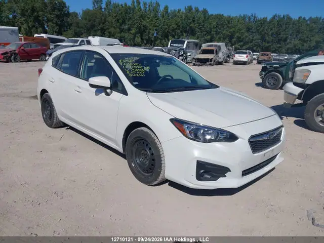 4S3GTAA63H3743938 — 2017 Subaru Impreza Convenience, Задняя часть (Rear), фото до ремонта