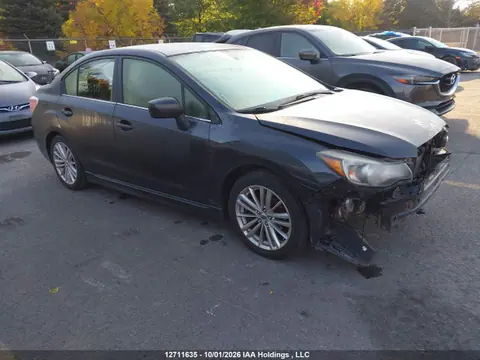 JF1GJAF68GH005915 — 2016 Subaru Impreza Premium Plus, Передняя часть (Front), фото до ремонта