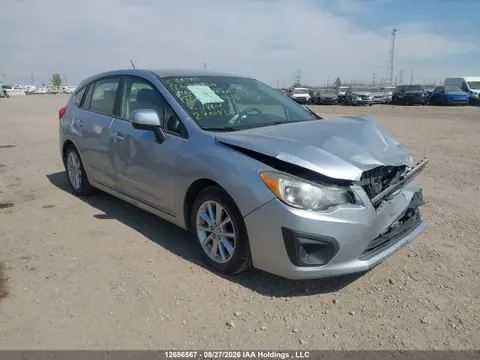 JF1GPAC67EH223201 — 2014 Subaru Impreza Premium, Передняя часть (Front), фото до ремонта