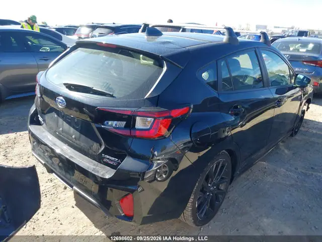 JF1GUHJCXS8285701 — 2025 Subaru Impreza RS, фото 4 с аукциона IAAI 14.10.2026, Передняя часть