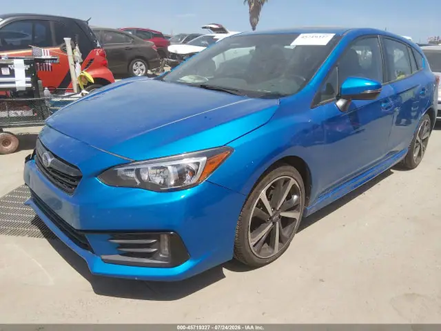4S3GTAM63L3730210 — 2020 Subaru Impreza Sport 5-Door, фото 2 с аукциона IAAI 14.10.2026, Задняя часть справа