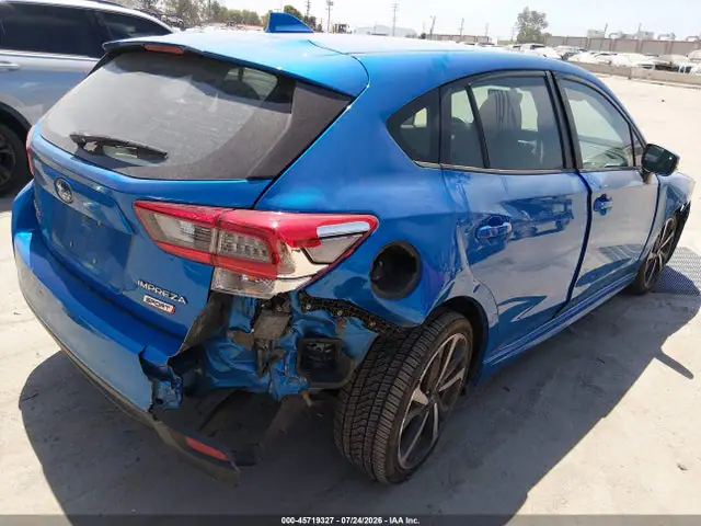 4S3GTAM63L3730210 — 2020 Subaru Impreza Sport 5-Door, фото 4 с аукциона IAAI 14.10.2026, Задняя часть справа