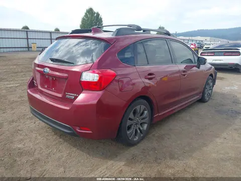 2016 Subaru Impreza Wagon 2.0i Sport Limited VIN JF1GPAU63G8316069 фото 4