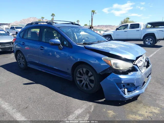 2016 Subaru Impreza Wagon 2.0i Sport Limited VIN JF1GPAY67G8289162 фото 1