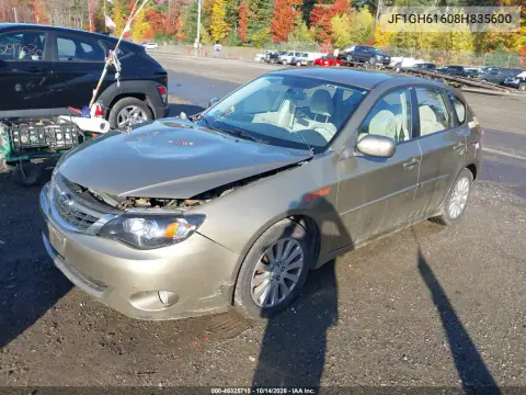 JF1GH61608H835600 — 2008 Subaru Impreza, фото 3 с аукциона IAAI, Передняя часть