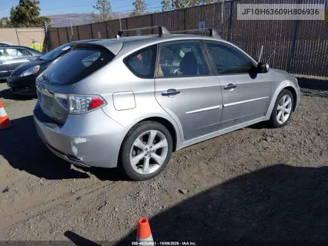 2009 Subaru Impreza Outback Sport VIN JF1GH63609H806936 фото 5