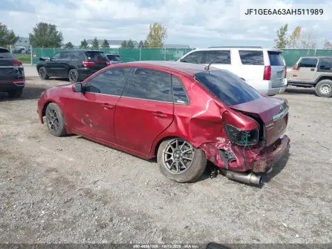 JF1GE6A63AH511989 — 2010 Subaru Impreza, фото 4 с аукциона IAAI, Задняя часть