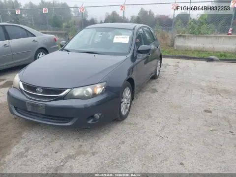 2011 Subaru Impreza 2.5I Premium VIN JF1GH6B64BH832253 фото 3