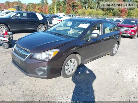 2012 Subaru Impreza 2.0I VIN JF1GPAA69CH211549 фото 3