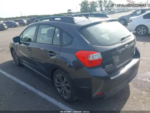 2012 Subaru Impreza 2.0I Sport Premium VIN JF1GPAL60CH228642 фото 3