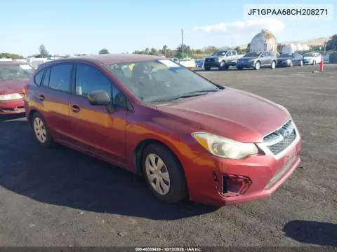 JF1GPAA68CH208271 — 2012 Subaru Impreza, Естественный износ, фото до ремонта