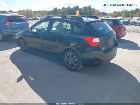 2013 Subaru Impreza 2.0I Sport Limited VIN JF1GPAS64DH204265 фото 4