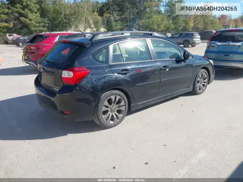 2013 Subaru Impreza 2.0I Sport Limited VIN JF1GPAS64DH204265 фото 5