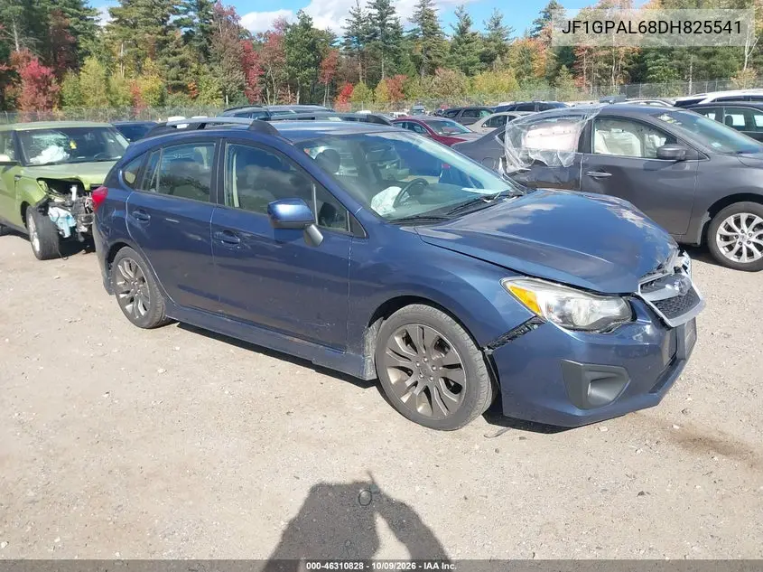 2013 Subaru Impreza 2.0I Sport Premium VIN JF1GPAL68DH825541 фото 2