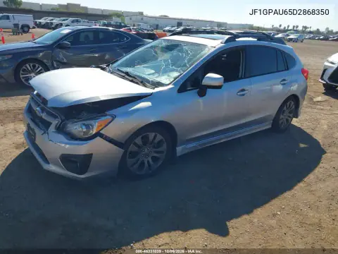 2013 Subaru Impreza 2.0I Sport Limited VIN JF1GPAU65D2868350 фото 3