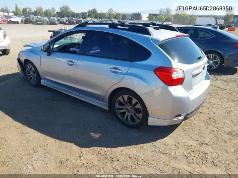 2013 Subaru Impreza 2.0I Sport Limited VIN JF1GPAU65D2868350 фото 4