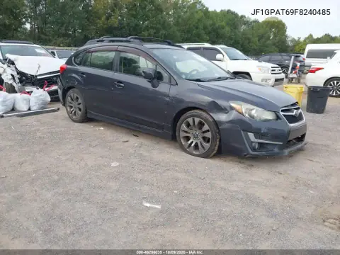 JF1GPAT69F8240485 — 2015 Subaru Impreza, Левая сторона, фото до ремонта