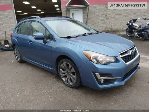 JF1GPAT68FH293159 — 2015 Subaru Impreza, Сзади, фото до ремонта