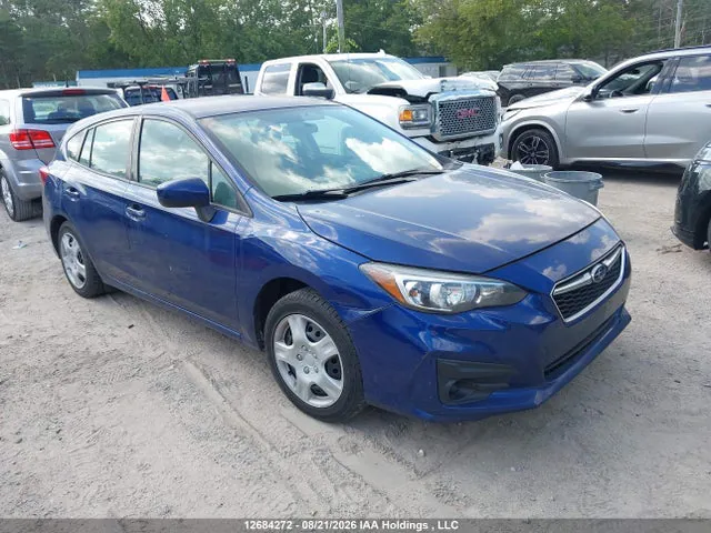 2017 Subaru Impreza VIN 4S3GTAA66H1712193 фото 1