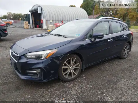 2019 Subaru Impreza 2.0I Limited VIN 4S3GTAT60K3702221 фото 3
