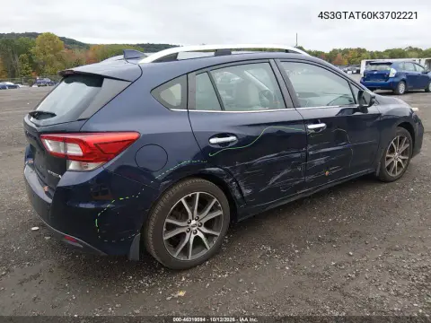 4S3GTAT60K3702221 — 2019 Subaru Impreza, Правая сторона, фото до ремонта