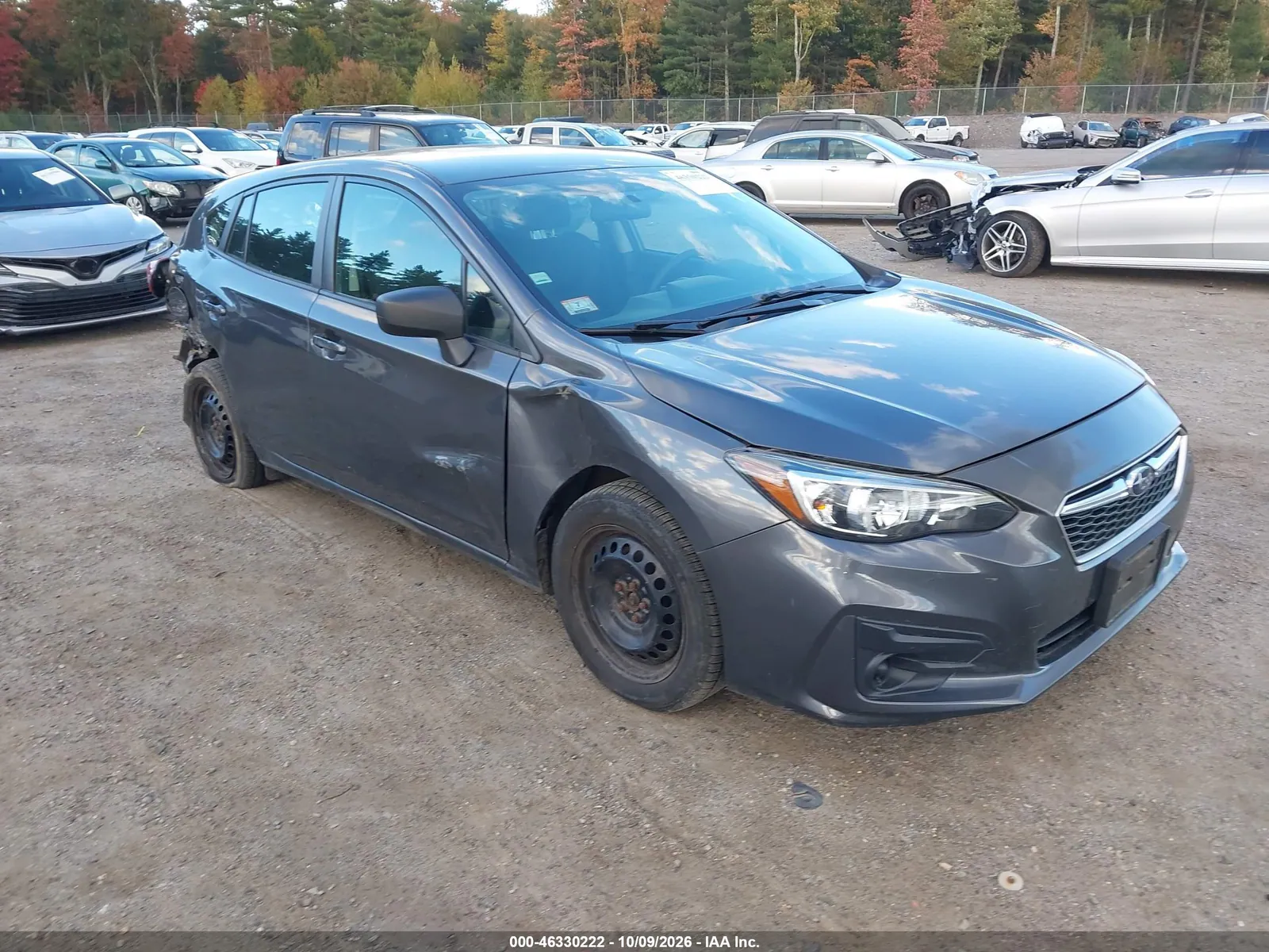 2019 Subaru Impreza 2.0I VIN 4S3GTAA64K1707520 фото 2