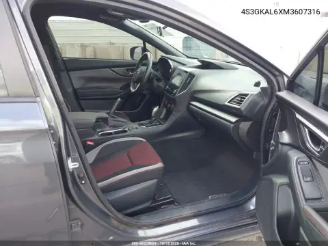 2021 Subaru Impreza Sport VIN 4S3GKAL6XM3607316 фото 6