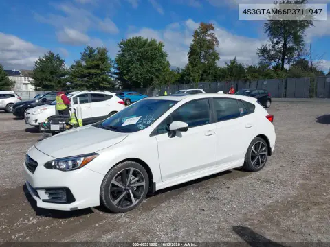 2023 Subaru Impreza Sport 5-Door VIN 4S3GTAM66P3711947 фото 3