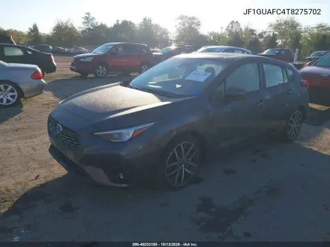 JF1GUAFC4T8275702 — 2026 Subaru Impreza, Правая сторона, фото до ремонта