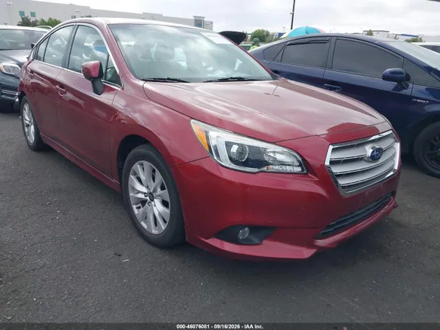 2015 Subaru Legacy 2.5i Premium VIN 4S3BNAH65F3002116 фото 1
