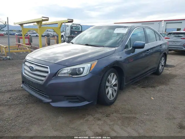 4S3BNAC69G3014990 — 2016 Subaru Legacy 2.5I Premium, фото 2 с аукциона IAAI 13.10.2026, Передняя часть слева