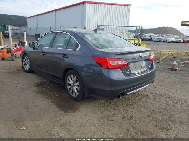 4S3BNAC69G3014990 — 2016 Subaru Legacy 2.5I Premium, фото 3 с аукциона IAAI 13.10.2026, Передняя часть слева