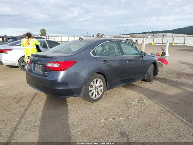 4S3BNAC69G3014990 — 2016 Subaru Legacy 2.5I Premium, фото 4 с аукциона IAAI 13.10.2026, Передняя часть слева