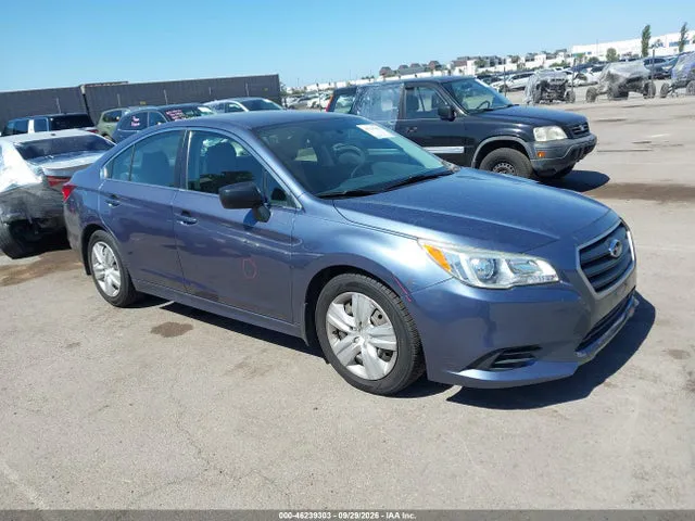 2015 Subaru Legacy 2.5i VIN 4S3BNAA64F3044268 фото 1