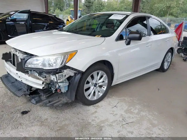4S3BNAB68H3051998 — 2017 Subaru Legacy 2.5I, фото 2 с аукциона IAAI 14.10.2026, Передняя часть