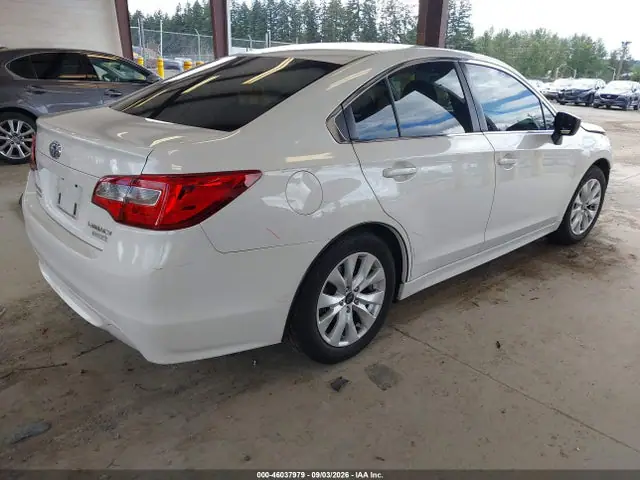4S3BNAB68H3051998 — 2017 Subaru Legacy 2.5I, фото 4 с аукциона IAAI 14.10.2026, Передняя часть