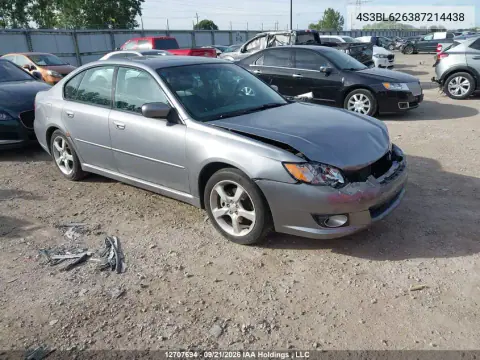 4S3BL626387214438 — 2008 Subaru Legacy, Передняя часть, фото до ремонта