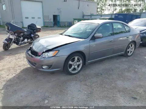 2008 Subaru Legacy 2.5 I Limited Package VIN 4S3BL626387214438 фото 2