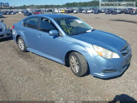 4S3BMBC67B3212954 — 2011 Subaru Legacy, Естественный износ, фото до ремонта